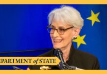 Deputy Sherman’s Joint Press Availability with Secretary-General Sannino.22 April 2022