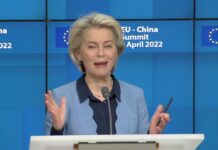 EU/China Summit, 1 April 2022