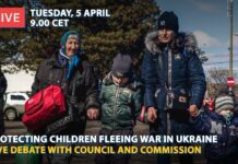 EU Protection of Children and Young People Fleeing the War in Ukraine, 5 April 2022
