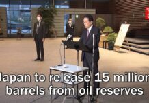 Japan to Release 15 Million Barrels from Oil Reserves, 8 April 2022