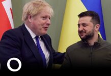 PM Boris Johnson & President Volodymyr Zelenskyy Hold a Press Conference in Kyiv. 9 April 2022