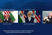 President Biden Meets Virtually with Prime Minister Narendra Modi of India, 11 April 2022