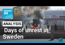 Sweden: 26 Arrested after Violent Protests, 18 April 2022