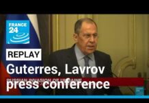UN Chief Guterres Holds Press Conference with Russian Foreign Minister Lavrov, 26 April 2022