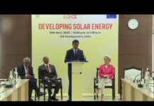 President von der Leyen at the International Solar Alliance – India, 24 April 2022