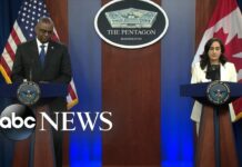 US, Canada Defense Leaders Hold Press Conference on Ukraine Aid, 28 April 2022