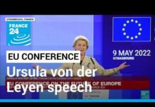 Ursula von der Leyen Addresses EU Conference on the Future of Europe, 9 May 2022