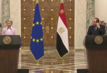 President von der Leyen in Egypt,15 June 2022