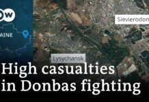 Russia Pushes Further into Eastern Ukraine, 22 June 2022