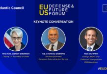 Conversation with Wendy Sherman, Deputy US Secretary of State, 22 June 2022