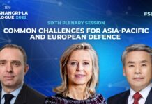 IISS Shangri-La Dialogue 2022: Common Challenges for Asia-Pacific and European Defence, 12 June 2022