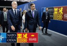 NATO Secretary General with Prime Minister of Spain, 28 June 2022