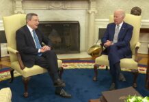 President Biden Holds a Bilateral Meeting with Prime Minister Mario Draghi of Italy, 10 May 2022