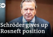 Former German Chancellor Schröder Quits Post at Russian Energy Company Rosneft, 20 May 2022