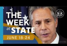 The Week at State • A Review of the Week’s Events at the State Department, June 18 – 24, 2022