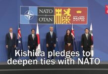 Japan’s PM Kishida Pledges to Deepen Ties with NATO, 30 June 2022
