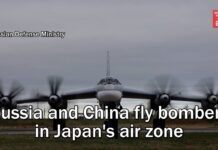 Russia and China Fly Bombers in Japan’s Air Zone, 25 May 2022