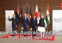 Japan, US, Australia and India Hold Quad Summit, 24 June 2022