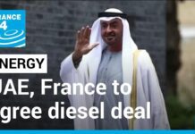UAE, France to Agree Diesel Deal as UAE Leader Heads to Paris, 18 July 2022