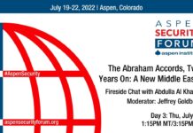 A New Middle East? Fireside Chat with Abdullah Al Khalifa and Jeffrey Goldberg