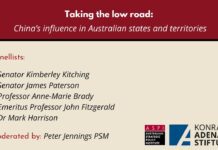Taking the Low Road: China’s influence in Australian States and Territories, 17 February 2022