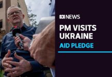 Anthony Albanese Visits Ukraine, Pledging $100m in Military Aid, 4 July 2022