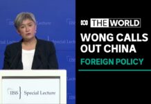 Penny Wong Pressures China to Use Its Influence over Russia to Help End the Ukraine War, 6 July 2022