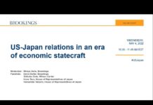 US-Japan Relations in an Era of Economic Statecraft, 5 May 2022