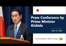 Press Conference by Prime Minister Kishida, 15 June 2022