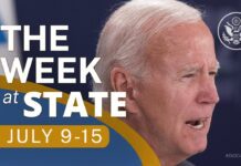 The Week at State • A Review of the Week’s Events at the State Department, July 9 -15, 2022