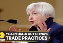 Yellen: China Uses Market Position to an Unfair Advantage 20 July 2022