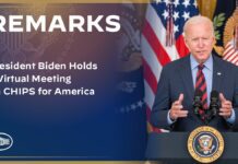 President Biden Holds a Virtual Meeting on CHIPS for America, 27 July 2022