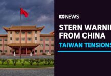 China’s Embassy in Canberra Warns Australia against Getting Involved, 7 August 2022