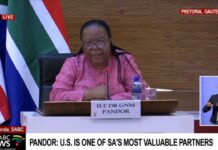 International Relations Minister, Naledi Pandor Hosts U.S. Secretary of State Antony Blinken in SA, 8 August 2022