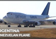 US Demands Seizure of Venezuelan Plane Grounded in Argentina, 6 August 2022