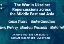 The War in Ukraine: Repercussions across the Middle East and Asia, 27 July 2022