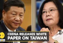 China Releases White Paper on Taiwan, Warns It Will Not Tolerate Separatists, 10 August 2022