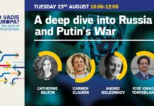 A Deep Dive into Russia and Putin’s War #QuoVadisEuropa, 23 August 2022