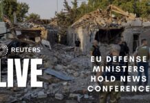 EU Defense Ministers Hold News Conference Following Meeting in Prague, 30 August 2022
