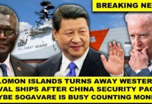 Solomon Islands Turns away Western Naval Ships after China Security Pact.