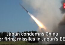 Japan Condemns China for Firing Missiles in Japan’s EEZ, 5 August 2022