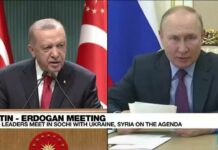 Putin and Erdogan Seek Common Ground as Turkey, Russia Remain ‘on Opposite Ends of Major Conflicts’ 5 August 2022