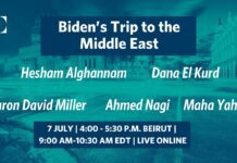 Biden’s Trip to the Middle East, 7 July 2022