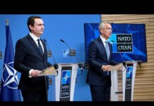 NATO Secretary General with Albin Kurti of Kosovo, 17 August 2022