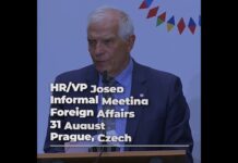 HR/VP Press Conference | Informal Meeting of FAM, Prague, 31 August 2022