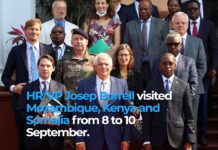 HR/VP Josep Borrell Visit to Mozambique, Kenya and Somalia, 8-10 September 2022