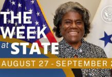 A Review of the Week’s Events at the State Department, 27 August – 2 September 2022