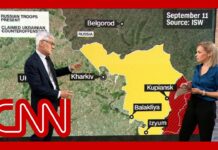 Map Shows How Ukraine Pulled off Counteroffensive, 13 September 2022