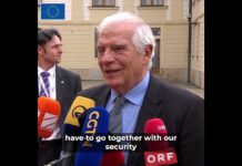 HR/VP Doorstep | Informal EU 27 Summit & Meeting within the European Political Community, 7 October 2022