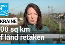 Ukraine Says More than 500 Sq Km of Land Retaken since Oct 1, 7 October 2022
